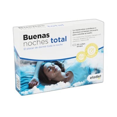 ELADIET Buenas Noches Total 1,85mg 30 comprimidos ELADIET Buenas Noches Total 1,85mg 30 comprimidos