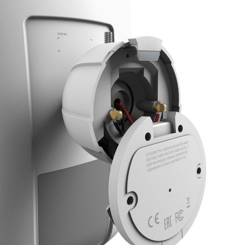 LD Systems LDDQOR8TW Altavoz Pasivo de 2 Vías para Instalación Interior/Exterior, 8", Blanco, 16 Ohm, 70/100 V