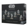 Atomic Mass Games Star Wars Legion Soldados de Frontera Pack de Expansión SWL117ES - Juego de Mesa con 7 Miniaturas, Cartas y Reglas en Español