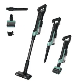 Hoover Aspirador Escoba Inalámbrico HF201P, Ultraligero, Potente 50AW, Turbocepillo Mascotas, Tecnología Compacta x3