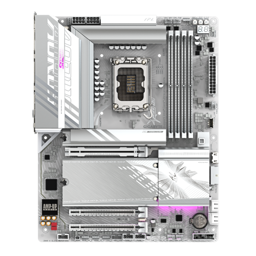Gigabyte Z890M AORUS ELITE WIFI7 ICE Blanco Gigabyte Z890M AORUS ELITE WIFI7 ICE Blanco