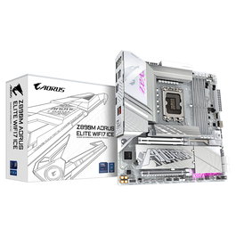 Gigabyte Placa Base Z890M AORUS ELITE WIFI7 ICE Z890M A Elite WF7 ICE LGA 1851 DDR5 ATX
