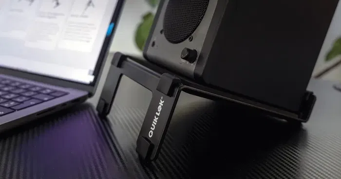 QUIKLOK Soporte De Mesa Para Monitor De Studio - Pareja