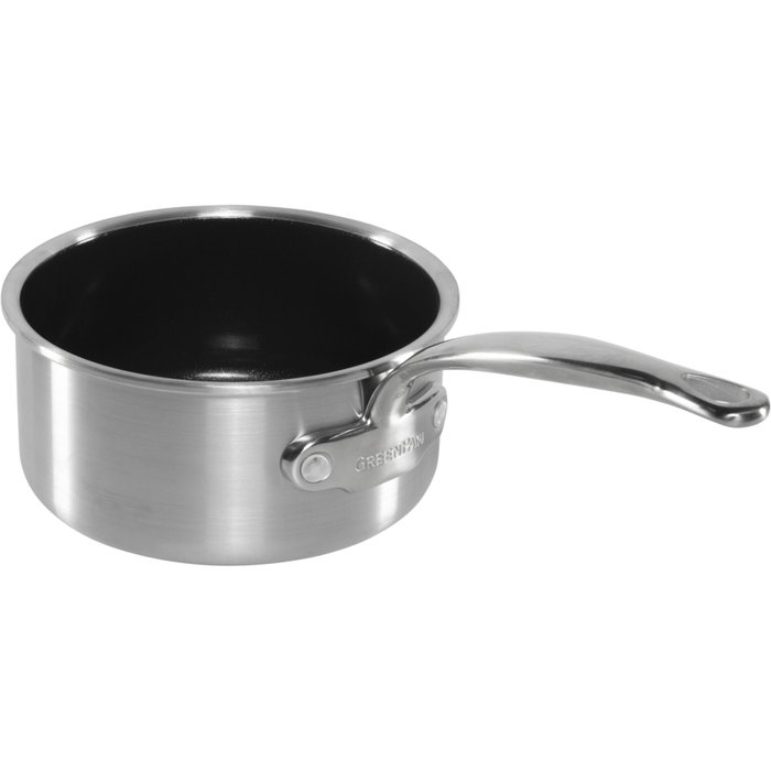 GreenPan Premiere Saucepan 16 cm Stainless Steel GreenPan Premiere Saucepan 16 cm Stainless Steel