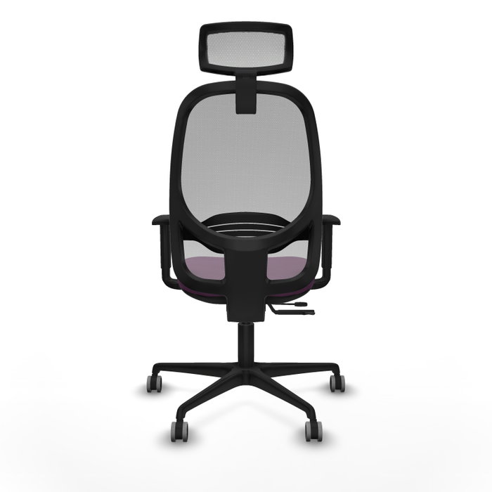 PIQUERAS Y CRESPO Silla de oficina Cilanco Morada con Malla Gris PIQUERAS Y CRESPO Silla de oficina Cilanco Morada con Malla Gris