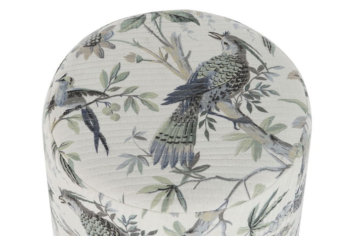 DKD Home Decor Reposapiés Shabby Multicolor 40 x 48 x 40 cm