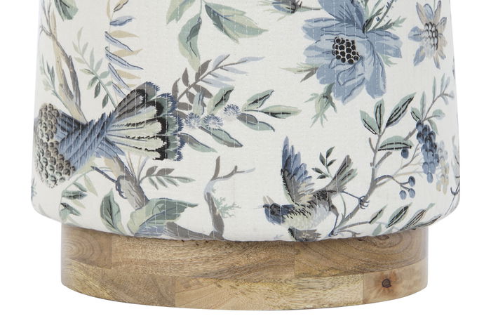 DKD Home Decor Reposapiés Shabby Multicolor 40 x 48 x 40 cm