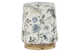 DKD Home Decor Reposapiés Shabby Multicolor 40 x 48 x 40 cm