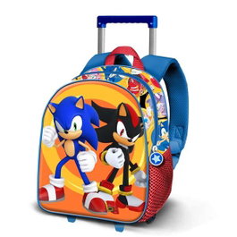 Karactermania Sonic Mochila Trolley 3D Shadow 34x26x13cm Infantil Multicolor