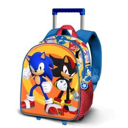 Karactermania Mochila Trolley 3D Shadow Sonic the Hedgehog Multicolor