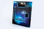 FanRoll Shadowlight Bandeja plegable para dados Blacklight Black