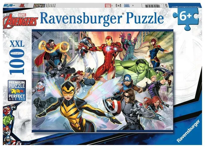 Ravensburger Puzzle Los Vengadores Avengers Marvel XXL 100 piezas Ravensburger Puzzle Los Vengadores Avengers Marvel XXL 100 piezas