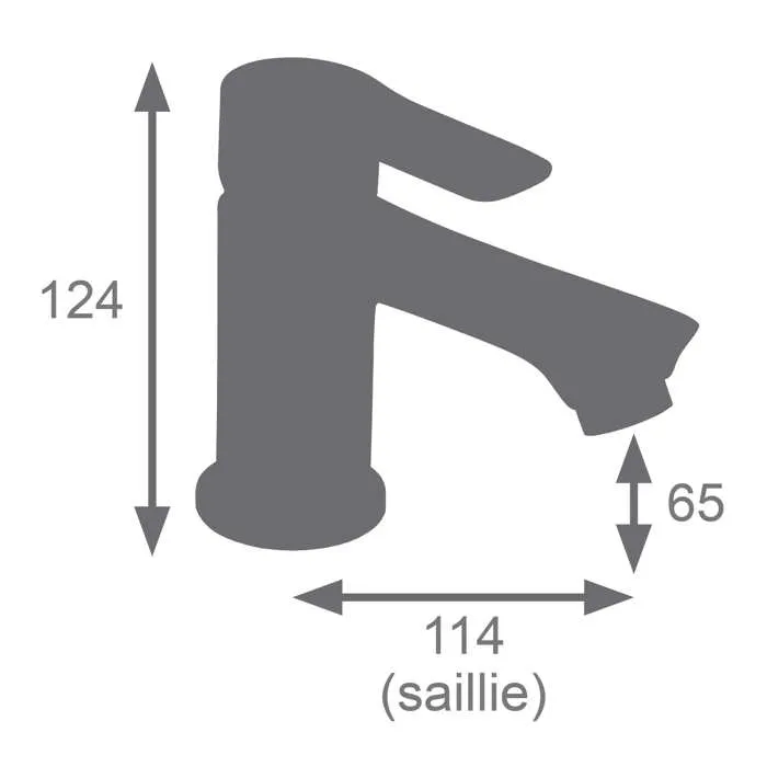 Edouard Rousseau AUC3047404060145 Grifo Mezclador Infrarrojo para Fregadero, Cromo, Ahorro de Agua, Máxima Higiene