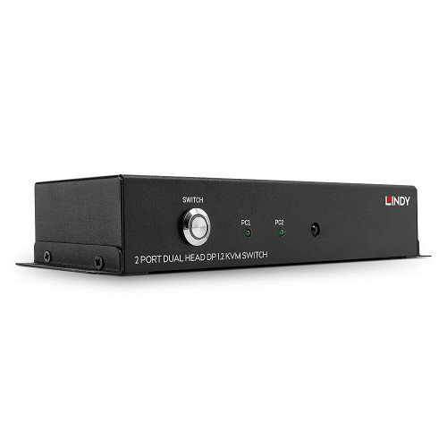 LINDY KVM Switch 39306 Dual Head DisplayPort 1.2 con resolución 4K Ultra HD LINDY KVM Switch 39306 Dual Head DisplayPort 1.2 con resolución 4K Ultra HD