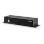 LINDY KVM Switch 2 Puertos Dual Head DisplayPort 1.2 - 39306, Compatible 4K Ultra HD 3840 x 2160, Conmutador de Video USB para 2 Computadoras, Negro