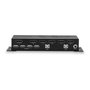LINDY KVM Switch 2 Puertos Dual Head DisplayPort 1.2 - 39306, Compatible 4K Ultra HD 3840 x 2160, Conmutador de Video USB para 2 Computadoras, Negro