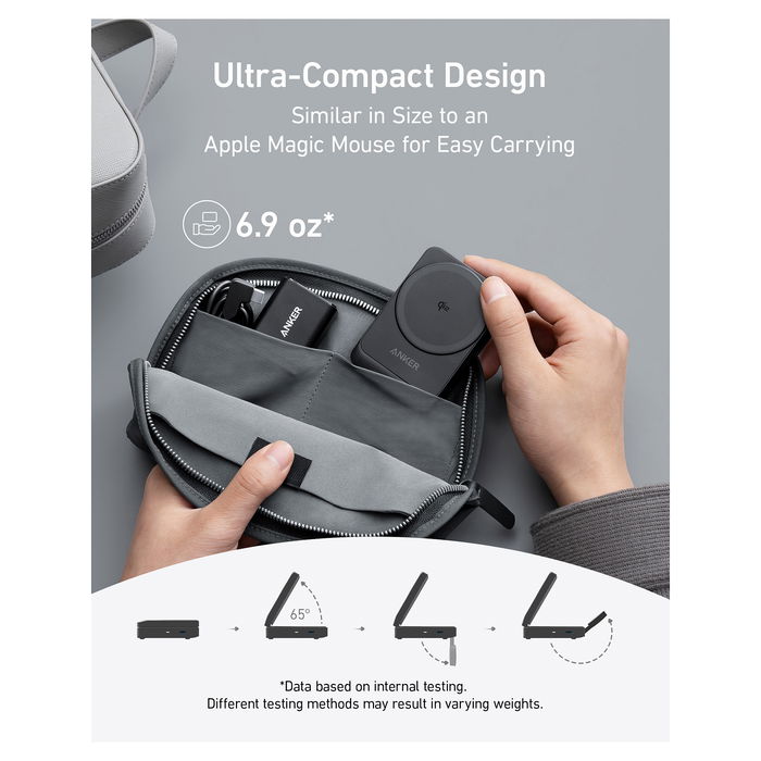 Anker Cargador Inalámbrico MagGo 3 en 1 15W Negro