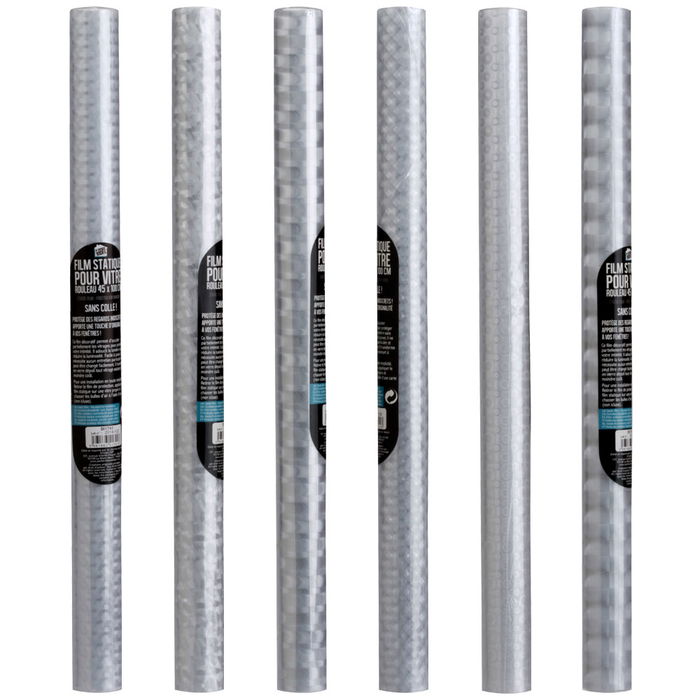 Je cherche une Idee Film Cubre Cristales 45x100 cm 6 Diseños Diferentes Adhesión Estática