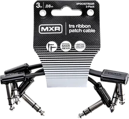 MXR Cable Ribbon Patch TRS 8 Cm - Pack de 3
