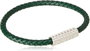 GUESS Pulsera de Cuero Acapulco Verde