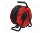 KEL Prolongador de alimentación H05RR-F 3G2,5mm2 50m Negro