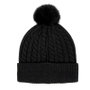 Cerdá Conjunto de Gorro Beanie y Guantes Wednesday Negro