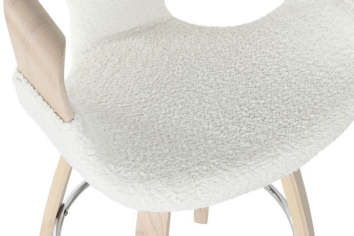 DKD Home Decor Taburete Blanco 52.5 x 92.5 x 55.5 cm