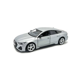 DEQUBE Audi RS7 1:32 D00381 Coche a Escala Metal Pullback Gris - Juguete Coleccionable