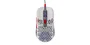 CHERRY XTRFY M42 - Ratón Óptico para Juego Ambidiestro, 16000 DPI, USB, Iluminación RGB Multicolor, 59g, Cable