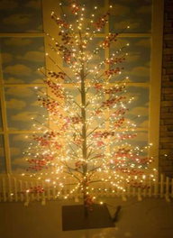 DKD Home Decor Árbol de Navidad LED Metal 175x175x300 con 4000 LED