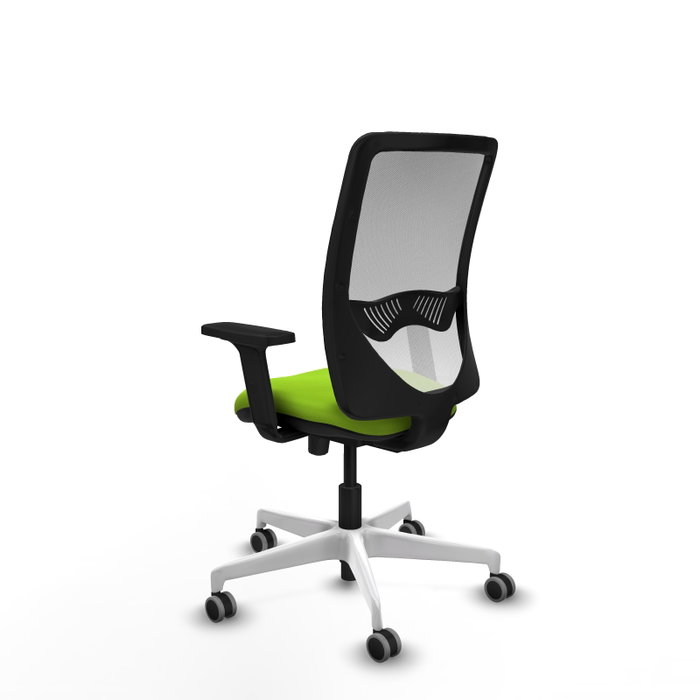 PIQUERAS Y CRESPO Silla de oficina Zulema con mecanismo Sincro/Traslack Pistacho y Blanco PIQUERAS Y CRESPO Silla de oficina Zulema con mecanismo Sincro/Traslack Pistacho y Blanco