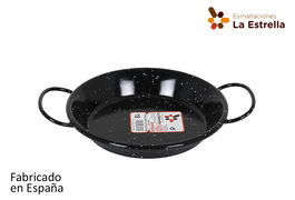 La Estrella Paellera Valenciana "Jaspeada" 18 cm para 1 Ración (8 Unidades)