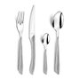 Amefa Set de 24 cubiertos ECLAT con efecto madera gris