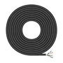 Aisens Cable de Red Exterior FTP AWG24 Cat.6 Impermeable Negro, 100m, A135-0673