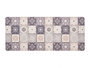 Kinvara Alfombra Cocina Efecto Azulejo Estampado 100% Poliéster 50x120 cm (Set de 12)