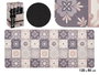 Kinvara Alfombra Cocina Efecto Azulejo Estampado 100% Poliéster 50x120 cm (Set de 12)