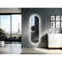DKD Home Decor Espejo LED de Cristal Táctil 50x150 cm