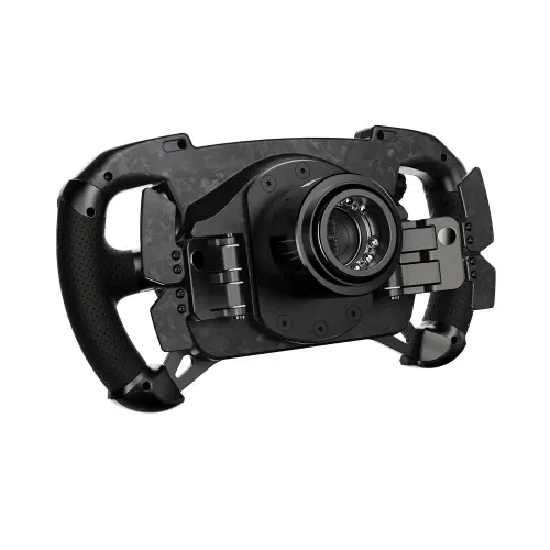 MOZA RACING RS056 Volante Inalámbrico y Cableado Negro