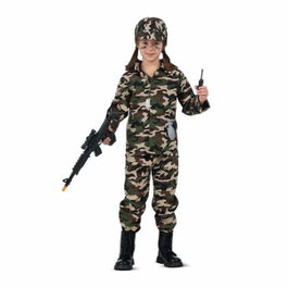 My Other Me Disfraz Yo Quiero Ser Soldado Verde Talla 3-5 Años