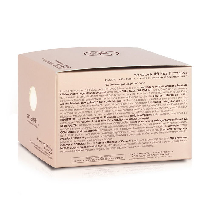 Atashi CELLULAR PERFECTION SKIN SUBLIME Terapia Lifting-Firmeza Crema Efecto Flash Cuello y Escote 50 ml