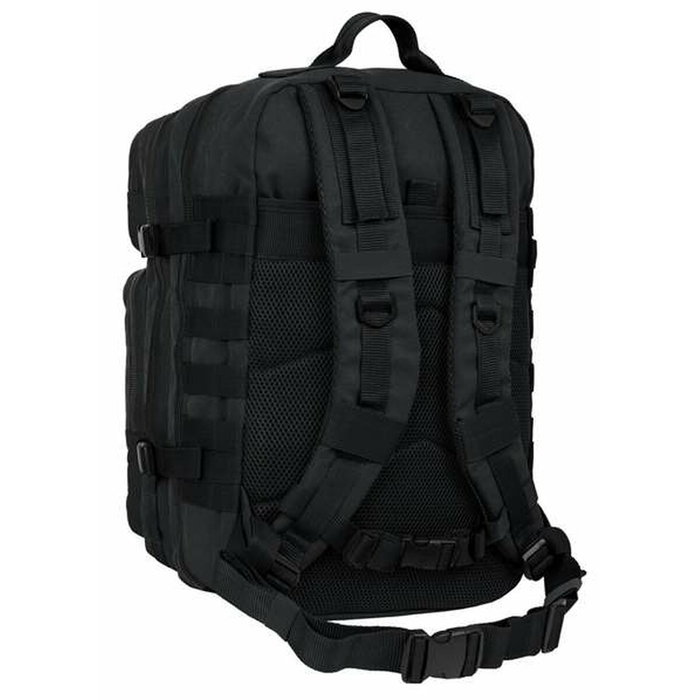 Safta Mochila Militar Portátil Basic Negro 15,6''