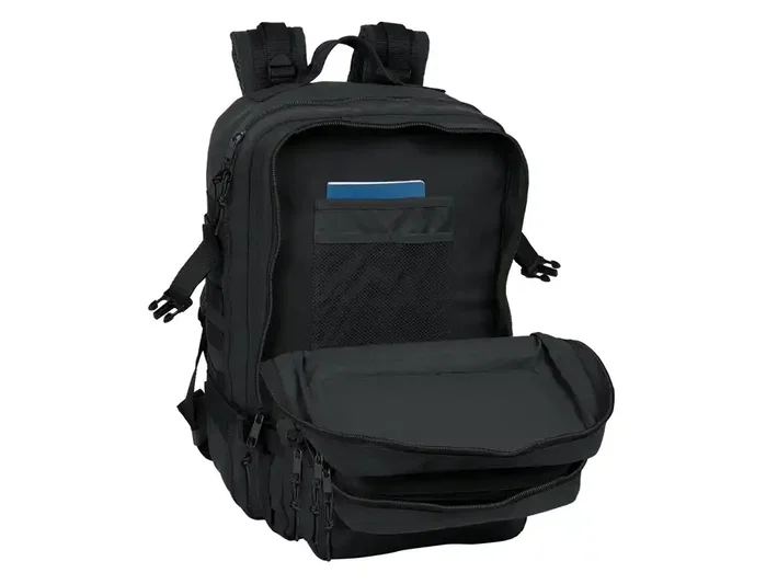 Safta Mochila Militar Portátil Basic Negro 15,6''