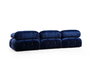Atelier Del Sofa Bubble L1 Sofá 1 Plaza Velvet Blue 95x95x75 cm