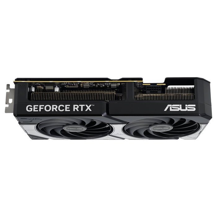 ASUS Tarjeta Gráfica DUAL GeForce RTX 5070 O12G - 90YV0M17-M0NA00 - Plateada/Negra