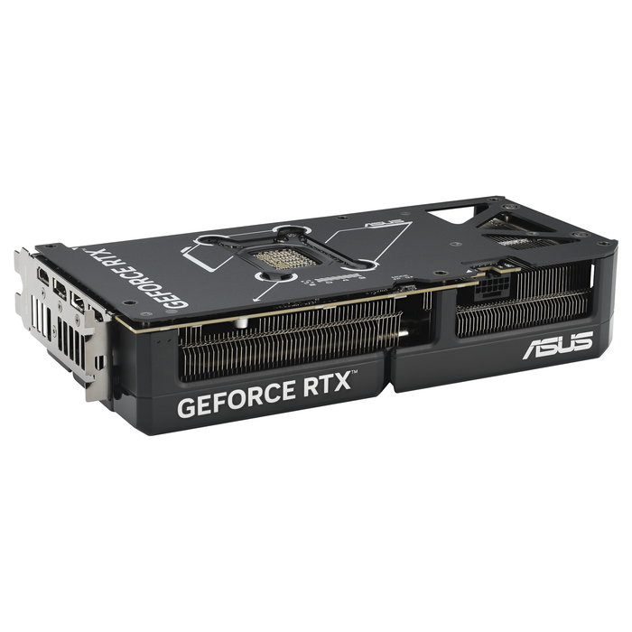 ASUS Tarjeta Gráfica DUAL GeForce RTX 5070 O12G - 90YV0M17-M0NA00 - Plateada/Negra