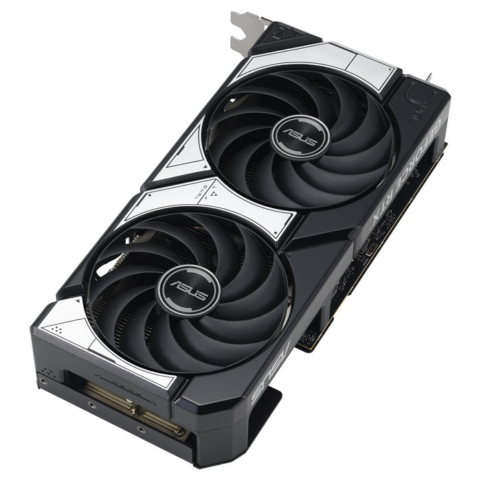 ASUS Tarjeta Gráfica DUAL GeForce RTX 5070 O12G - 90YV0M17-M0NA00 - Plateada/Negra