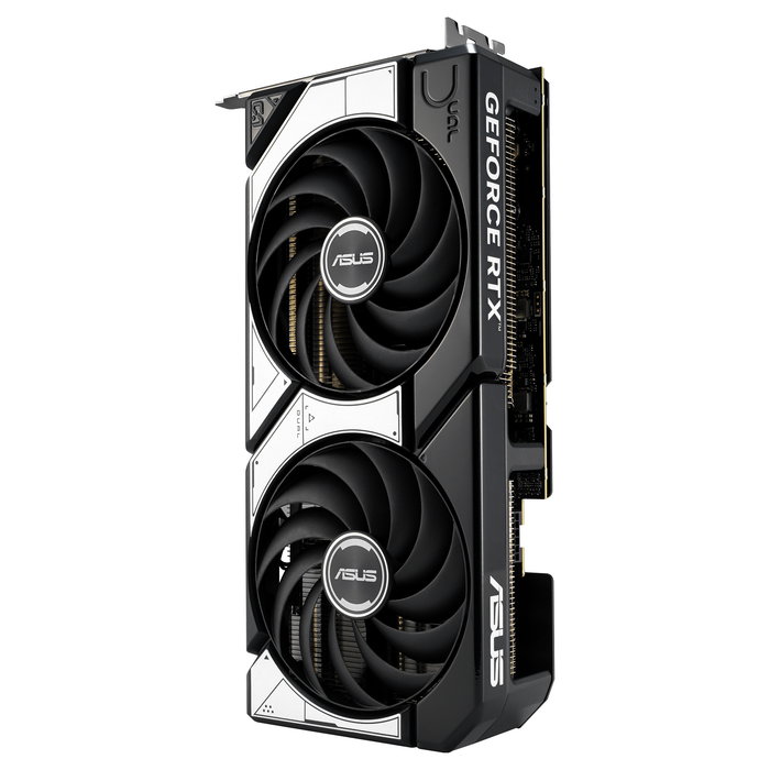 ASUS Tarjeta Gráfica DUAL GeForce RTX 5070 O12G - 90YV0M17-M0NA00 - Plateada/Negra
