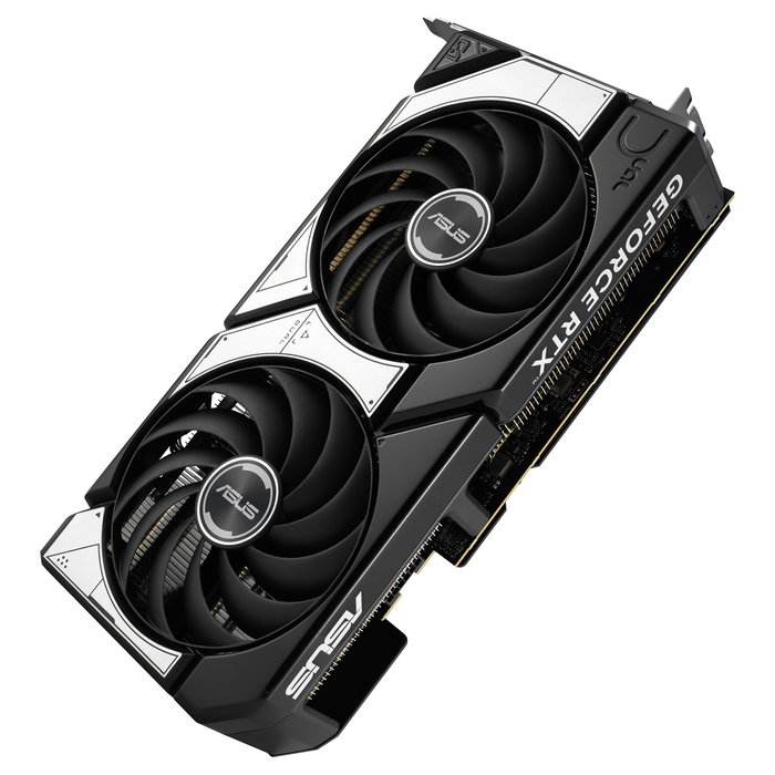 ASUS Tarjeta Gráfica DUAL GeForce RTX 5070 O12G - 90YV0M17-M0NA00 - Plateada/Negra