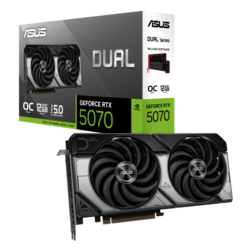 ASUS Tarjeta Gráfica NVIDIA GeForce RTX 5070 12 GB GDDR7 90YV0M17-M0NA00 ASUS Tarjeta Gráfica NVIDIA GeForce RTX 5070 12 GB GDDR7 90YV0M17-M0NA00