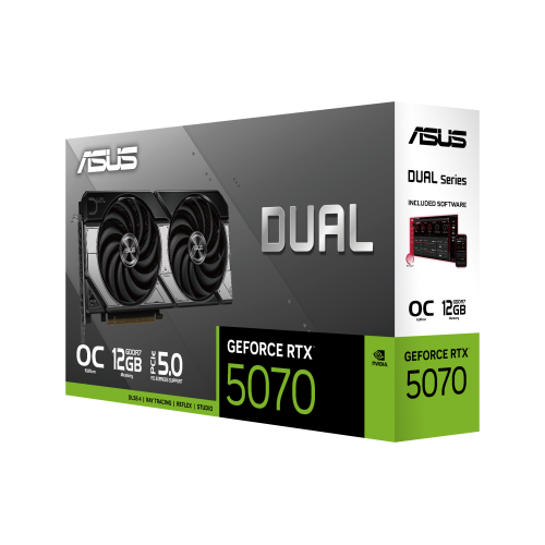 ASUS Tarjeta Gráfica NVIDIA GeForce RTX 5070 12 GB GDDR7 90YV0M17-M0NA00 ASUS Tarjeta Gráfica NVIDIA GeForce RTX 5070 12 GB GDDR7 90YV0M17-M0NA00